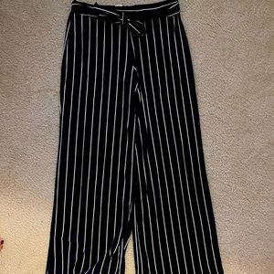 Striped Flare Pants